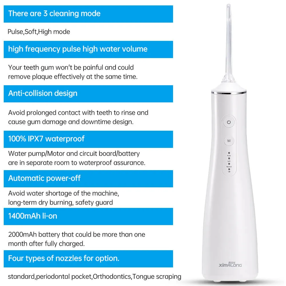 Compact Dental Water Flosser