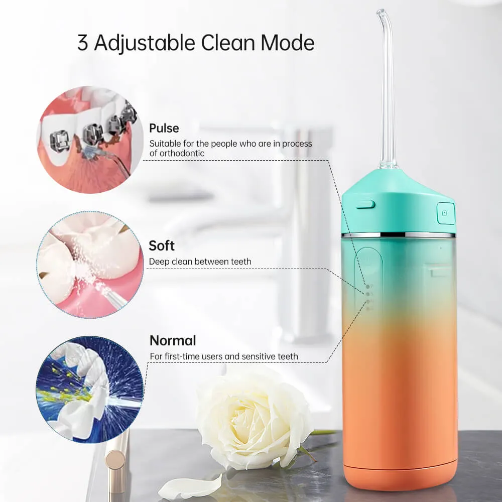 LD3 Rechargeable IPX7 Waterproof Cordless Dental Water Flosser