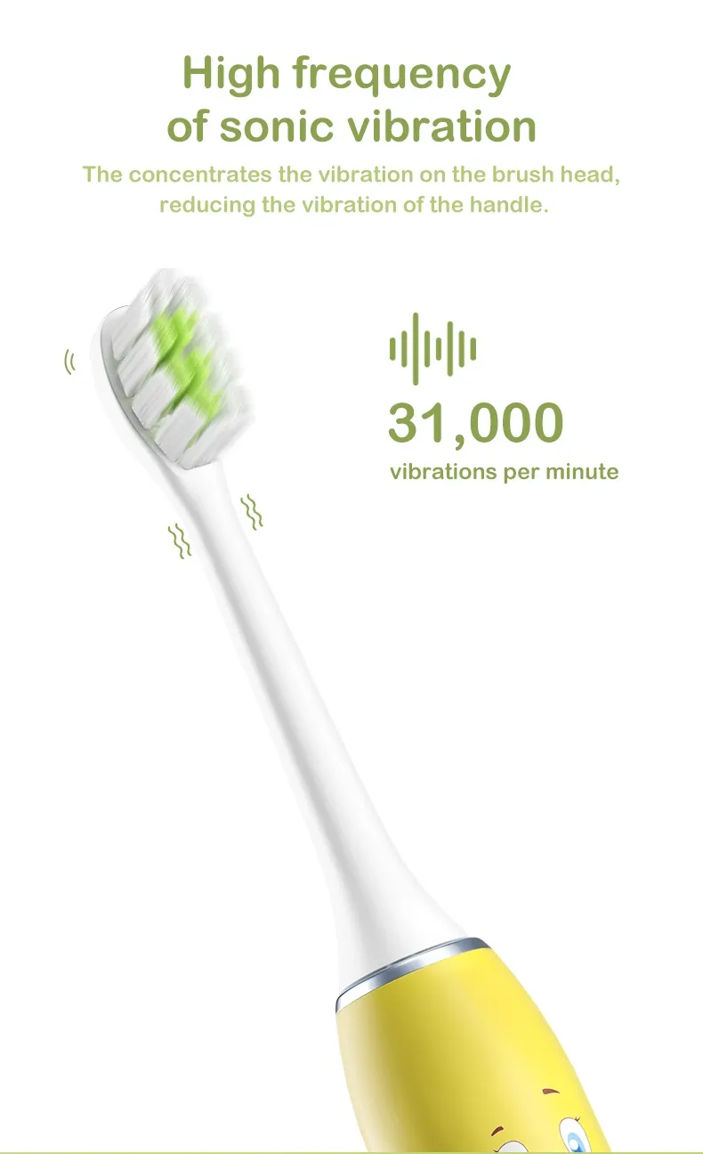 Sonic kids toothbrush
