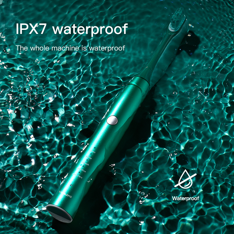 OEM Waterproof Whitening Oral Care Sonic Toothbrush Soft Replacement Heads USB Charge Smart Electric Toothbrush for Adults